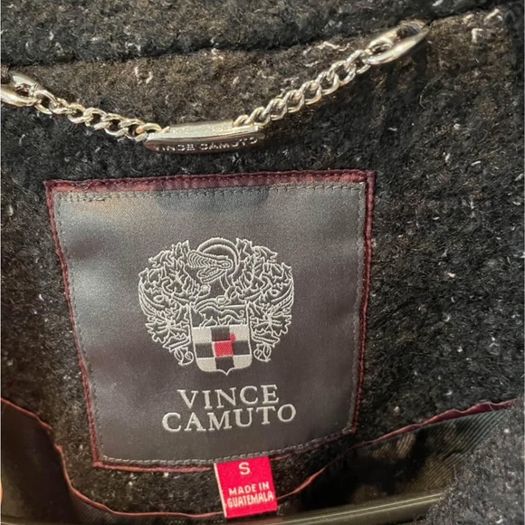 NWT Vince Camuto Elegant Black Women's Coat small - Picture 3 of 5